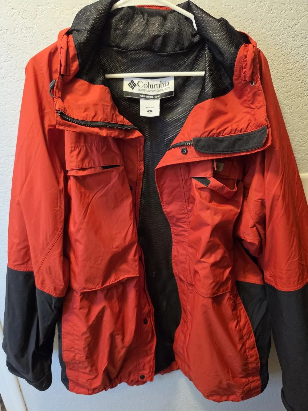 Columbia Sportswear Company durable red